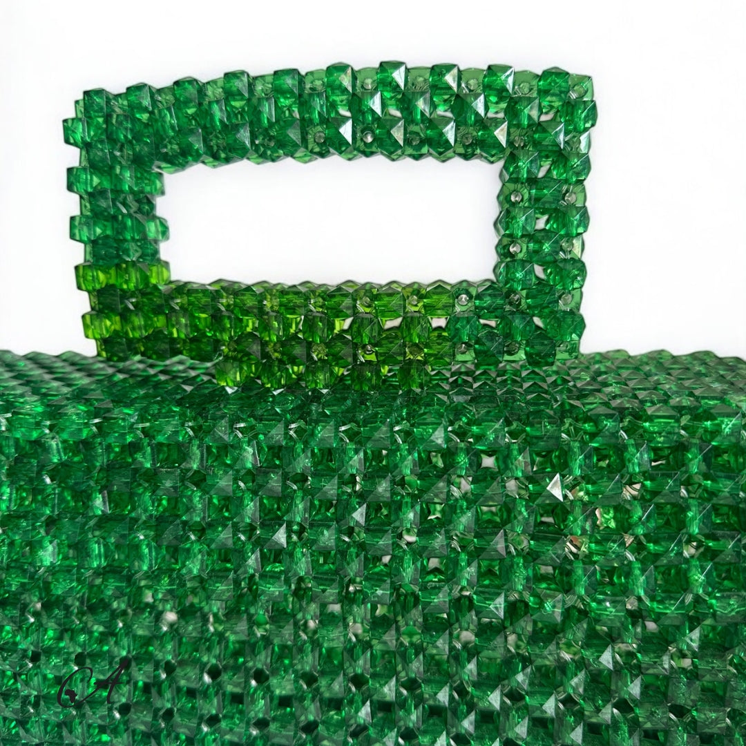 Emerald Sparkle Mini Handbag