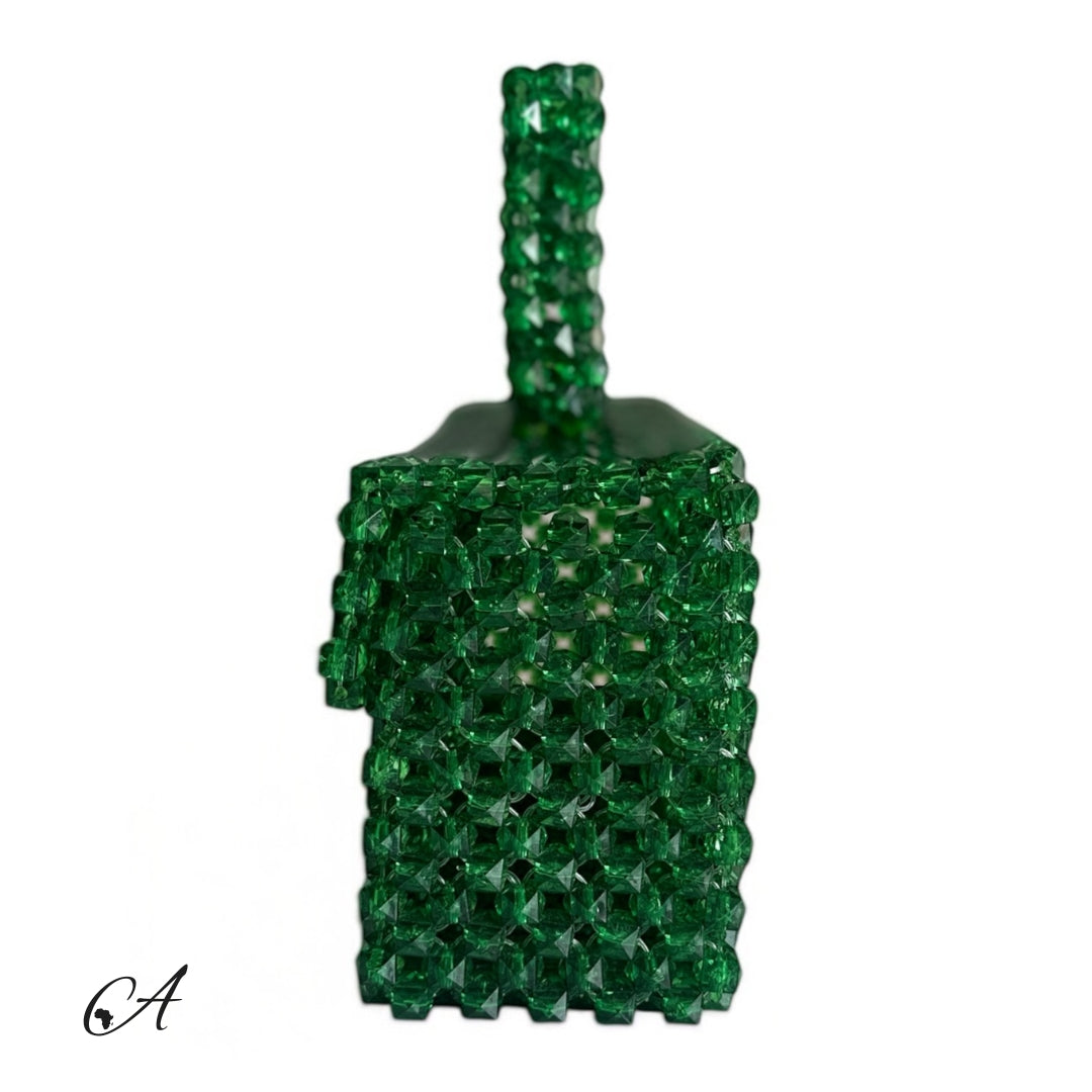 Emerald Sparkle Mini Handbag