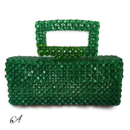 Emerald Sparkle Mini Handbag