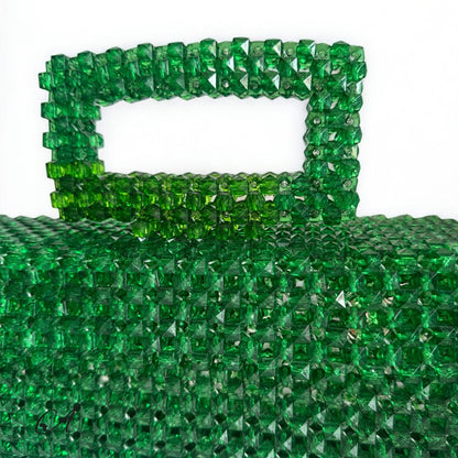 Emerald Sparkle Mini Handbag